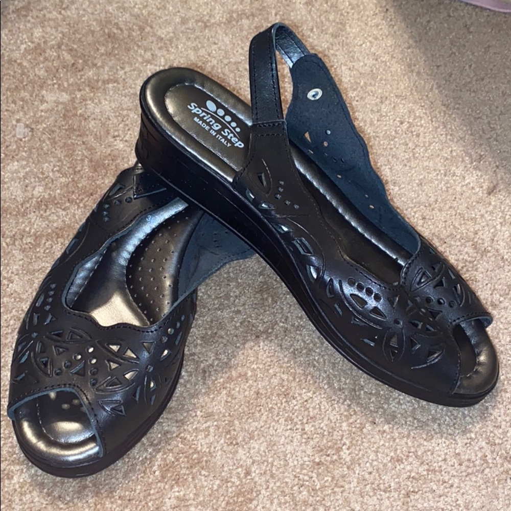 Spring Step Open Toed Sandals